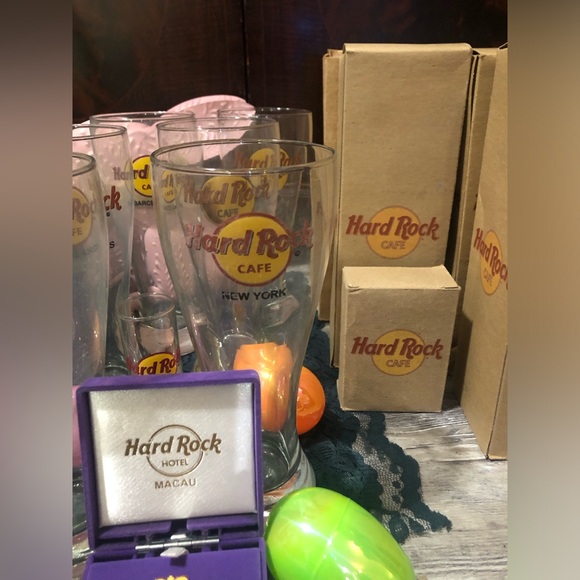 FUKUOKA / HARD ROCK CAFE / HEFEWIEZEN & SHOT GLASSWARE - Picture 9 of 11